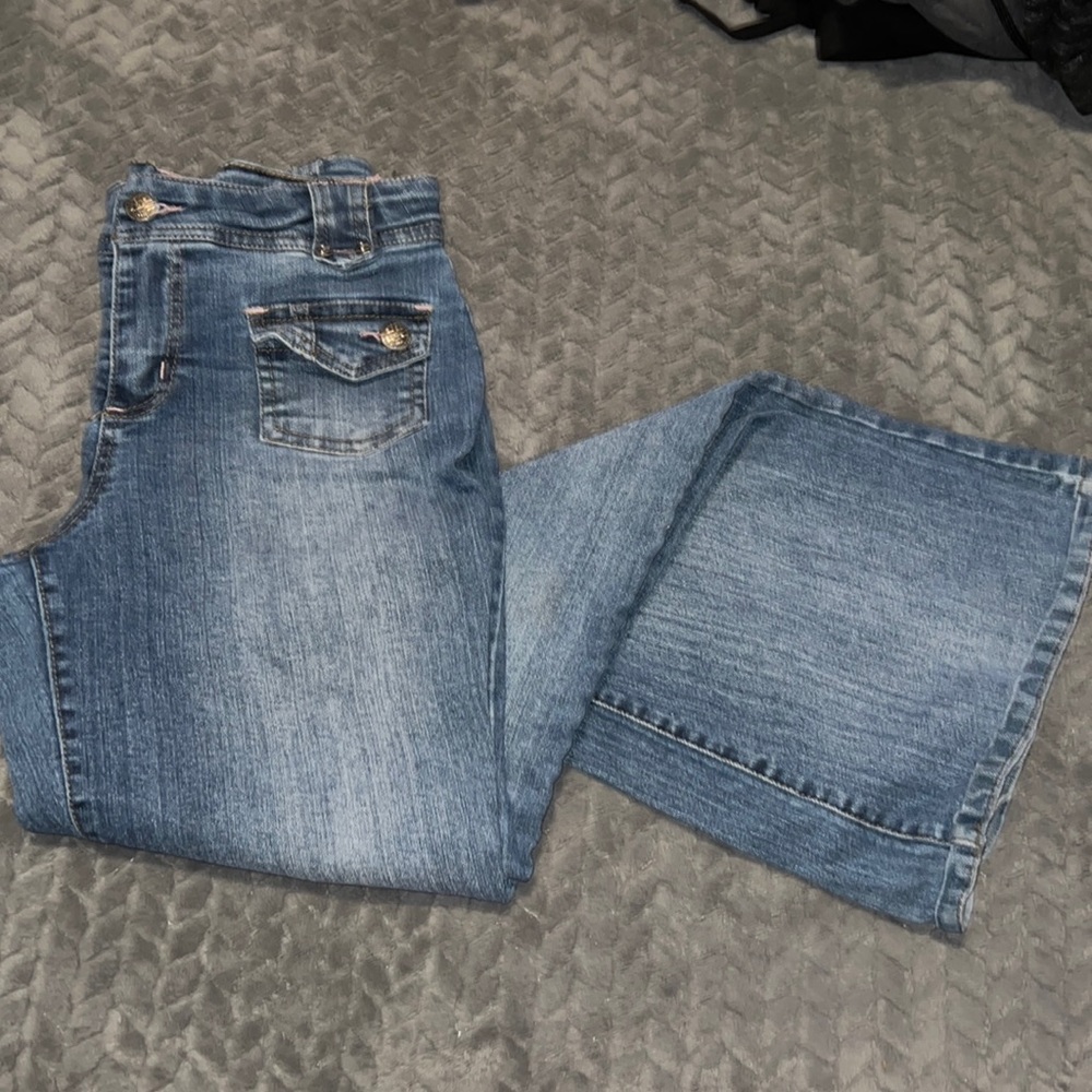 Lei Jeans , old style, small pockets, soft denim